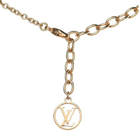 necklace lv|Lv necklaces women's.